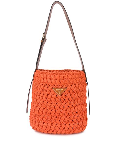 orange prada bucket bag|Prada handbags orange.